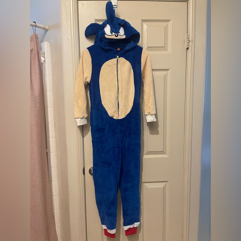 OppoSuits Sonic Costume - Blue and Tan - Picture 2 of 4